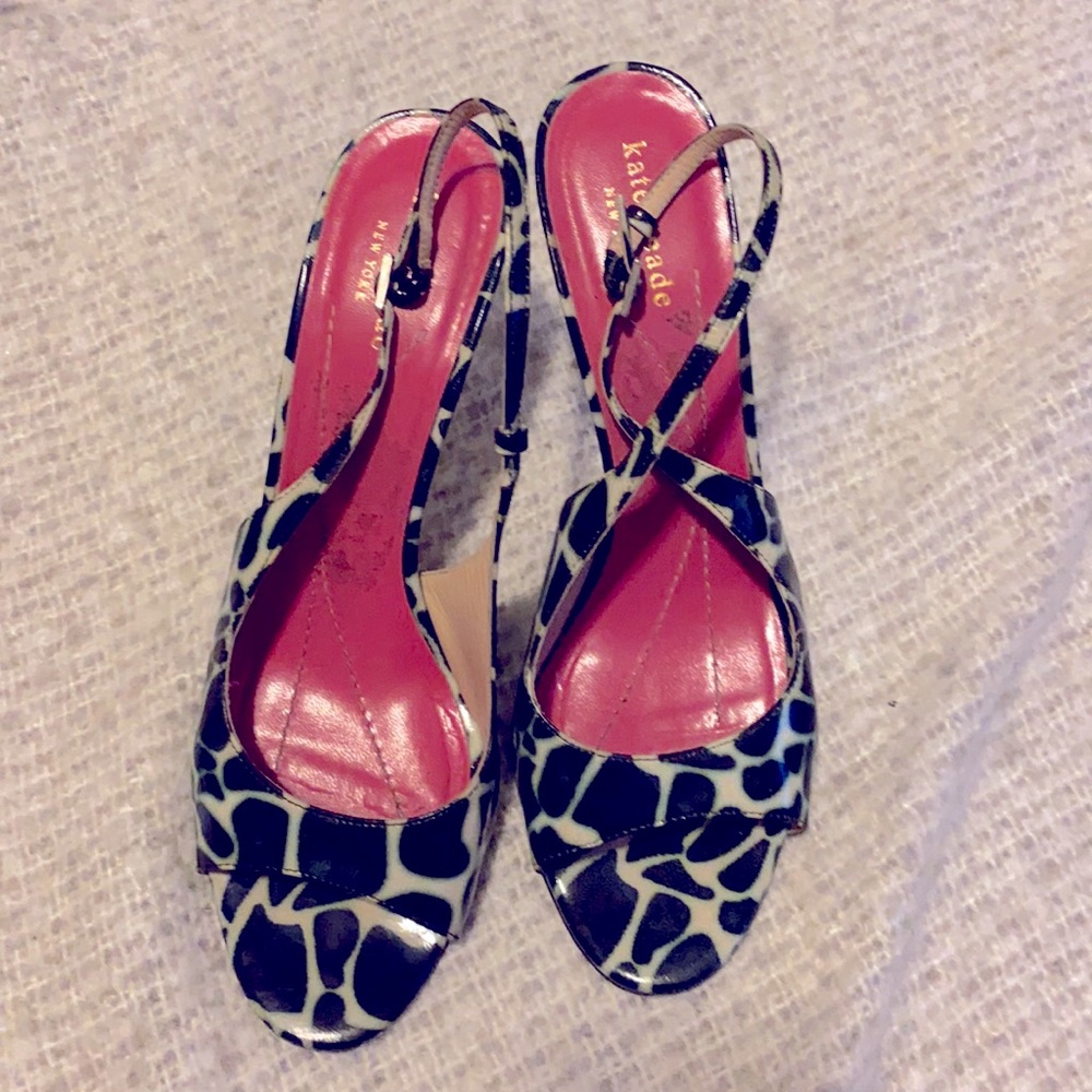 Kate Spade leather sandals, size 8.5. Made in Italy.
